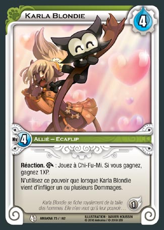 Carte Wakfu - Karla Blondie - Amakna 075/162
