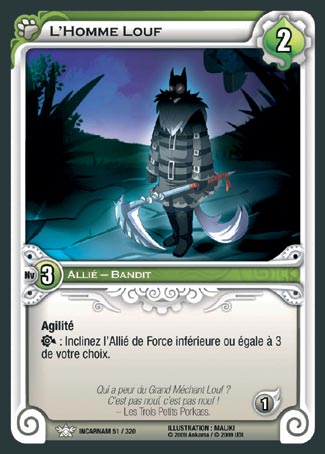 Carte Wakfu - L'Homme Louf - Incarnam 051/320