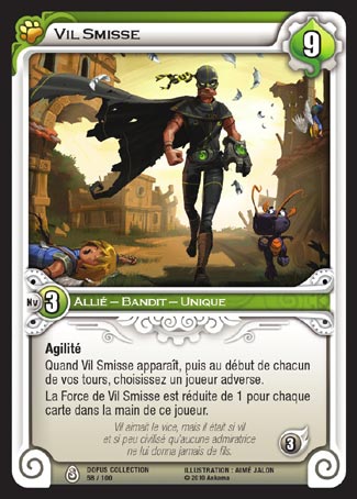 Carte Wakfu - Vil Smisse - Dofus Collection 058/100