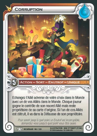 Carte Wakfu - Corruption - Incarnam 198/320