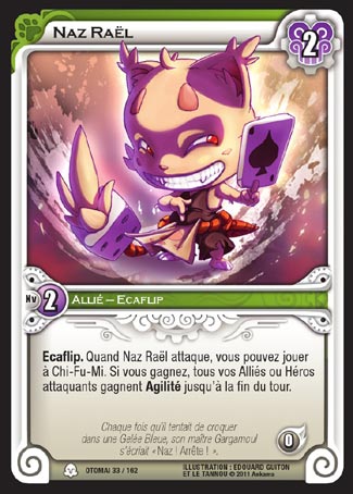 Carte Wakfu - Naz Raël - Otomaï 033/162
