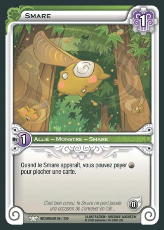 Carte Wakfu - Smare - Incarnam 059/320
