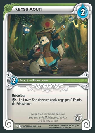 Carte Wakfu - Keyss Aouti - Incarnam 127/320