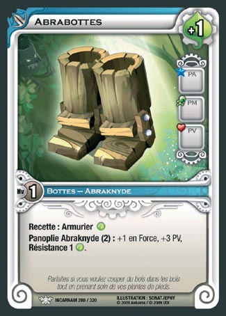 Carte Wakfu - Abrabottes - Incarnam 280/320