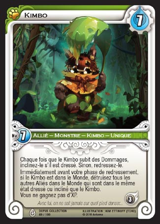 Carte Wakfu - Kimbo - Dofus Collection 049/100