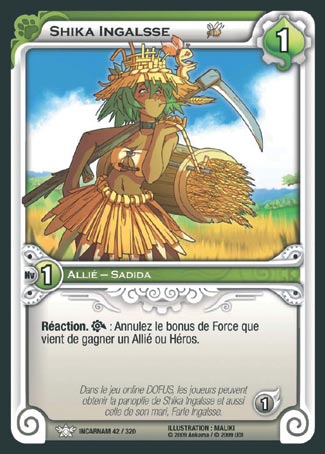 Carte Wakfu - Shika Ingalsse - Incarnam 042/320