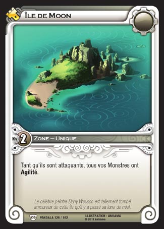 Carte Wakfu - Île de Moon - Pandala 126/162