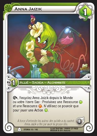 Carte Wakfu - Anna Jaizik - Otomaï 010/162