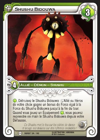 Carte Wakfu - Sushu Bidouwa - Chaos d'Ogrest 024/162