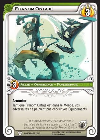 Carte Wakfu - Franom Ontaje - Pandala 057/162