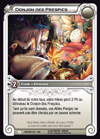 Carte Wakfu - Donjon des Prespics - Astrub 127/162