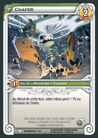Carte Wakfu - Chafer - Incarnam 089/320