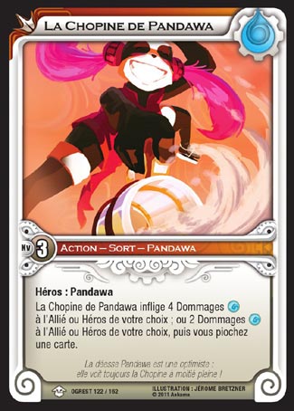 Carte Wakfu - La Chopine de Pandawa - Chaos d'Ogrest 122/162