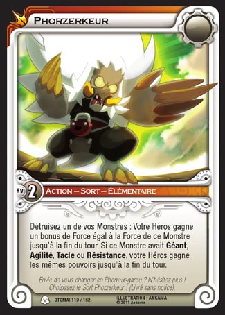 Carte Wakfu - Phorzerkeur - Otomaï 119/162