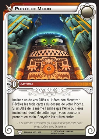 Carte Wakfu - Porte de Moon - Pandala 100/162