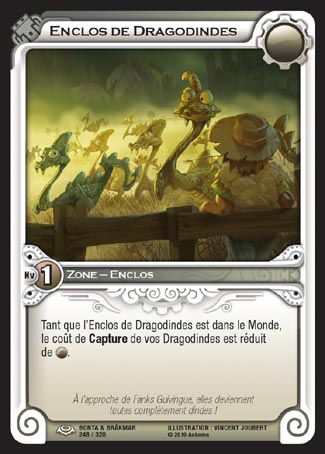 Carte Wakfu - Enclos de Dragodindes - Bonta & Brâkmar 248/320