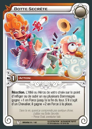 Carte Wakfu - Botte Secrète - Amakna 081/162