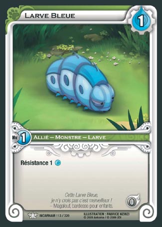 Carte Wakfu - Larve Bleue - Incarnam 113/320