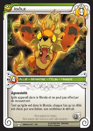 Carte Wakfu - Igôle - Pandala 067/162