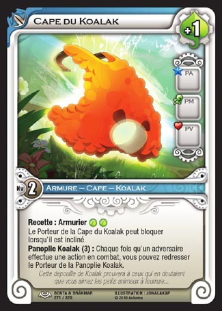 Carte Wakfu - Cape du Koalak - Bonta & Brâkmar 271/320