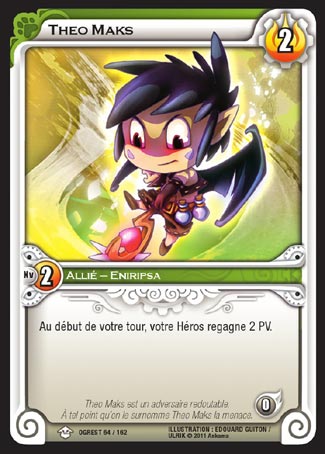 Carte Wakfu - Theo Maks - Chaos d'Ogrest 064/162