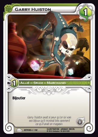 Carte Wakfu - Garry Huiston - Astrub 004/162