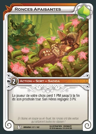 Carte Wakfu - Ronces Apaisantes - Amakna 117/162