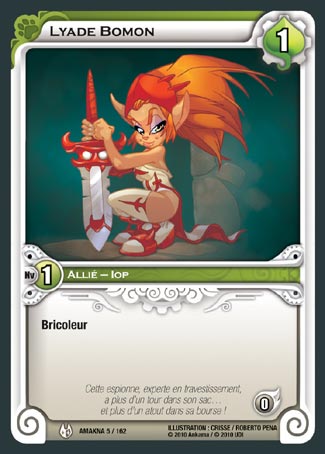 Carte Wakfu - Lyade Bomon - Amakna 005/162
