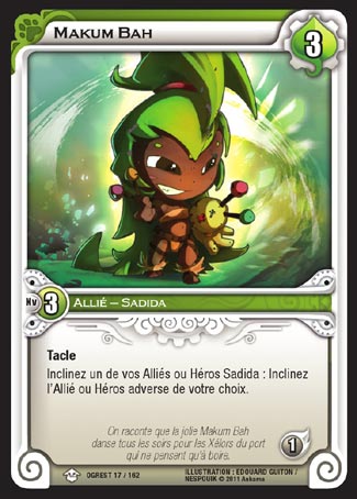 Carte Wakfu - Makum Bah - Chaos d'Ogrest 017/162
