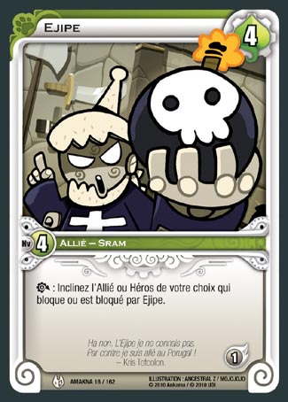 Carte Wakfu - Ejipe - Amakna 018/162