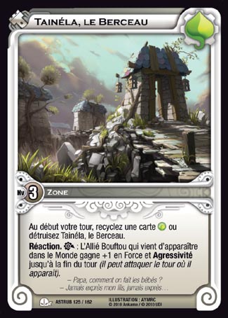 Carte Wakfu - Tainéla, le Berceau - Astrub 125/162