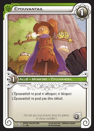 Carte Wakfu - Épouvantail - Dofus Collection 001/100