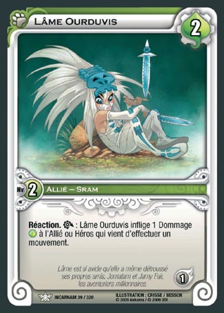 Carte Wakfu - Lâme Ourduvis - Incarnam 039/320