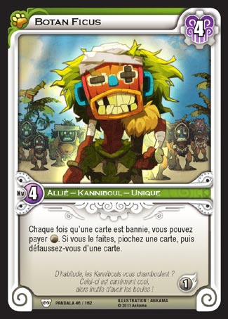Carte Wakfu - Botan Ficus - Pandala 046/162