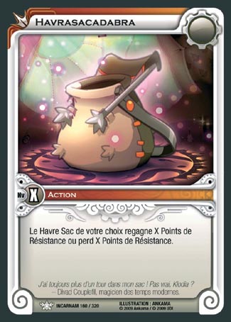 Carte Wakfu - Havrasacadabra - Incarnam 160/320