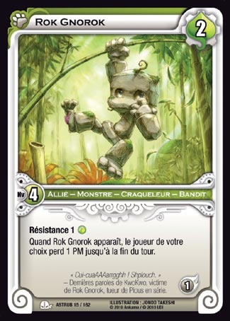 Carte Wakfu - Rok Gnorok - Astrub 015/162