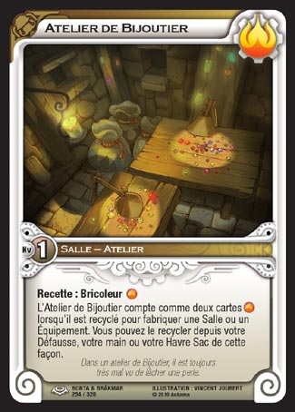Carte Wakfu - Atelier de Bijoutier - Bonta & Brâkmar 254/320