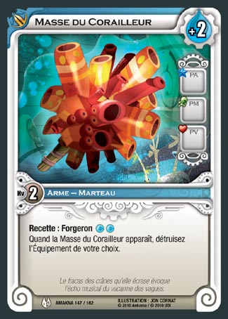 Carte Wakfu - Masse du Corailleur - Amakna 147/162