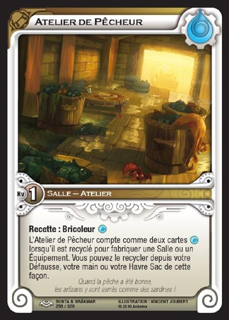 Carte Wakfu - Atelier de Pêcheur - Bonta & Brâkmar 256/320