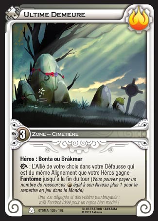 Carte Wakfu - Ultime Demeure - Otomaï 126/162