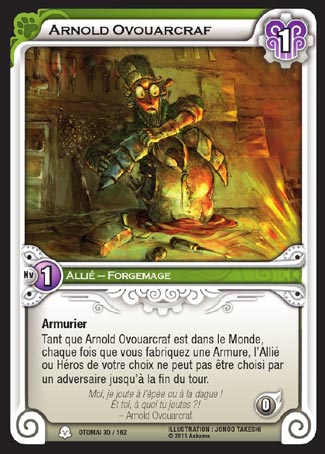 Carte Wakfu - Arnold Ovouarcraft - Otomaï 030/162