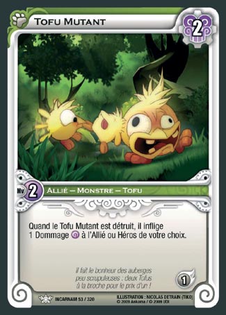 Carte Wakfu - Tofu Mutant - Incarnam 053/320