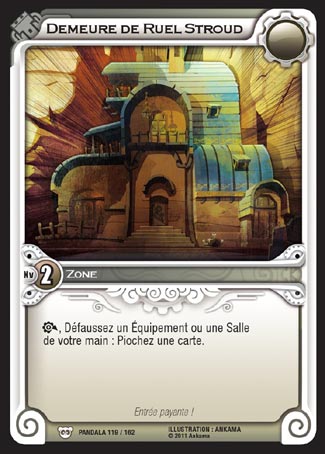 Carte Wakfu - Demeure de Ruel Stroud - Pandala 119/162