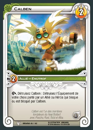 Carte Wakfu - Calben - Amakna 048/162