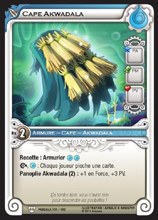 Carte Wakfu - Cape Akwadala - Pandala 131/162