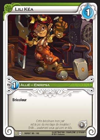 Carte Wakfu - Lili Kéa - Chaos d'Ogrest 085/162
