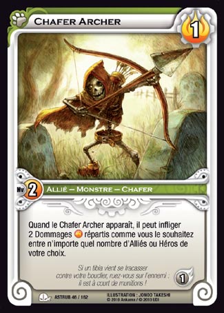Carte Wakfu - Chafer Archer - Astrub 046/162