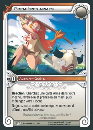 Carte Wakfu - Premières Armes - Incarnam 227/320