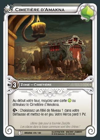 Carte Wakfu - Cimetière d'Amakna - Amakna 129/162