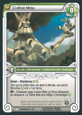 Carte Wakfu - Chêne Mou - Incarnam 037/320